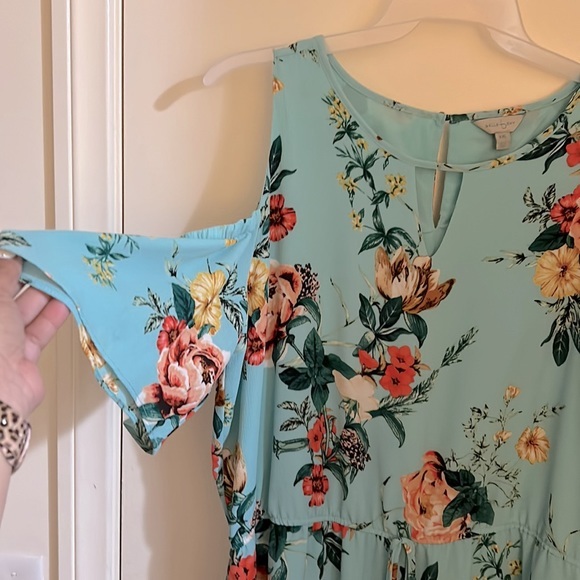 Belle Sky Hi Low floral dress - Picture 5 of 9